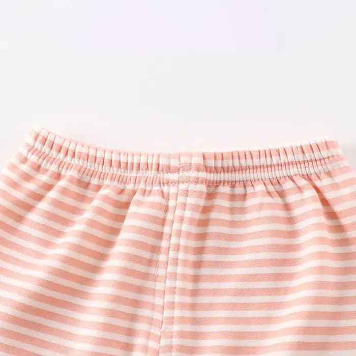 Ensemble de pyjama chaud doublé sourire pour bébé