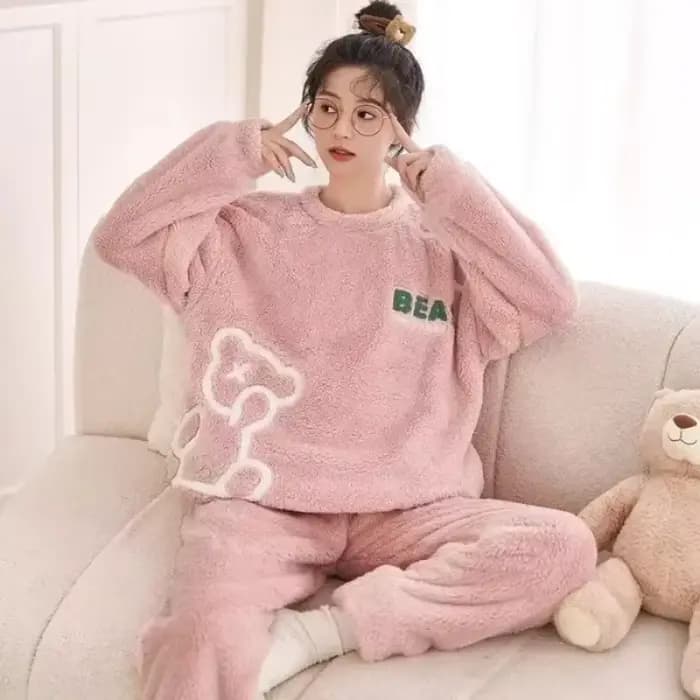 Vêtements de nuit chauds pour l'hiver