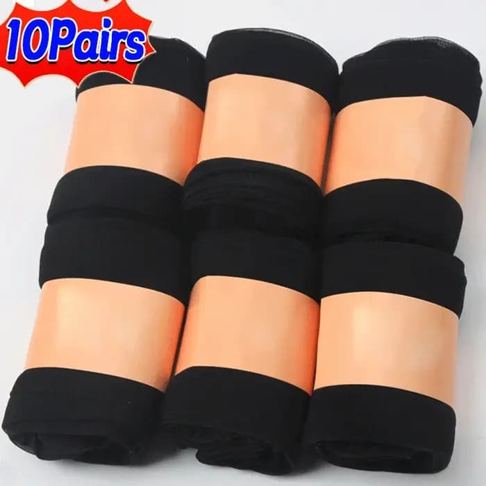 Vente chaude! Pack de chaussettes en velours pour femmes, 5 à 50 paires, haute qualité, soie fine, t