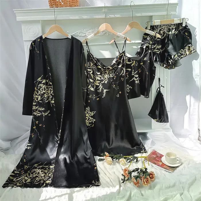 Pyjama imprimé floral élégant