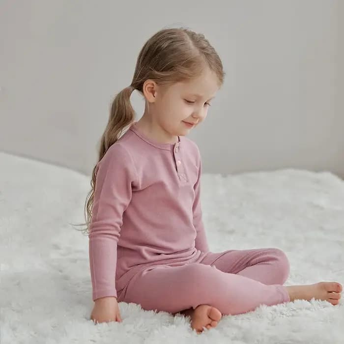 Pyjama en coton doux pour bébés garçons et filles