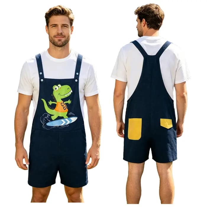 Pyjama pour hommes, imprimé dinosaure