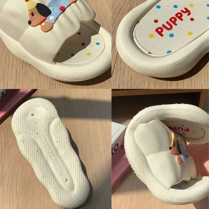 Pantoufles de Hot Dog de dessin animé pour femmes