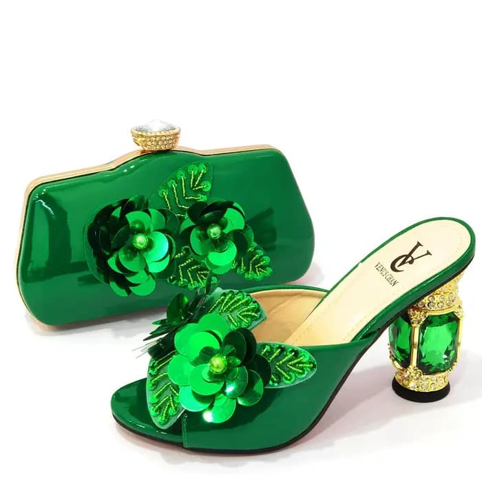 Ensemble de Chaussures et Sacs Assortis pour Femme