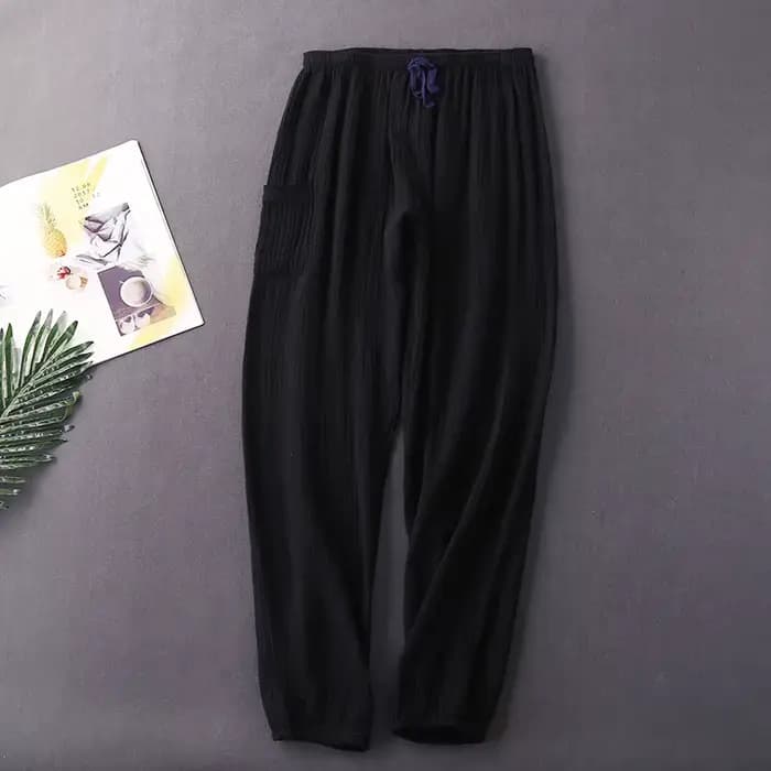 Pantalon de pyjama en pansement de coton pour femmes
