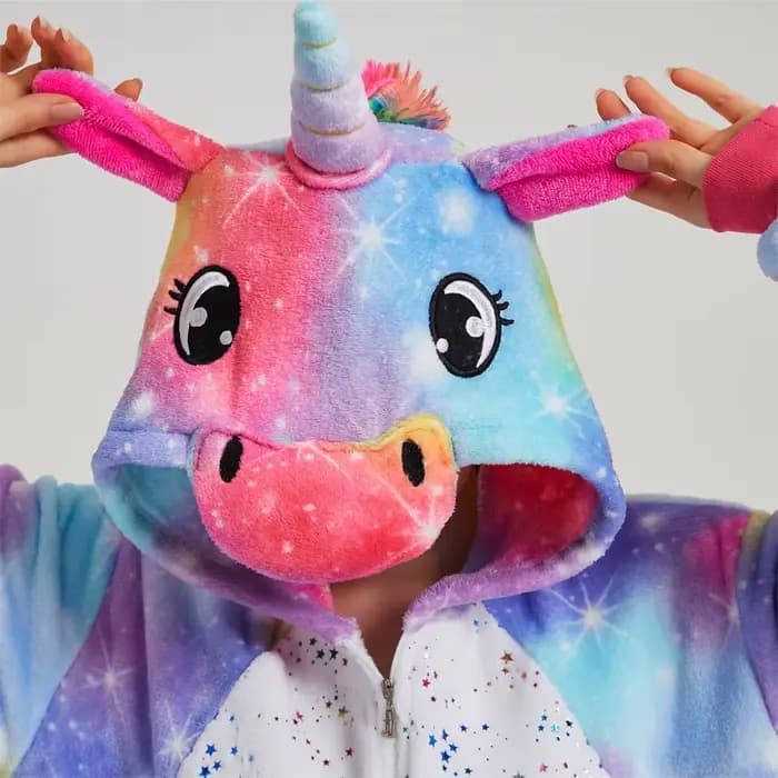 Animal Onesies Kigurumi licorne pyjamas ensemble femmes hiver
