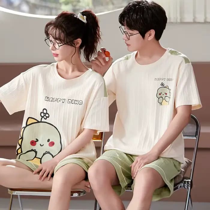 Ensemble de pyjamas de dessin animé pour couple