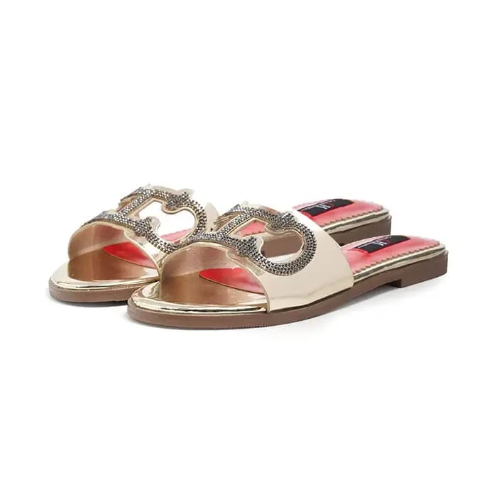 CHCH découpé décoration délicate mode chaussons pour femmes marque