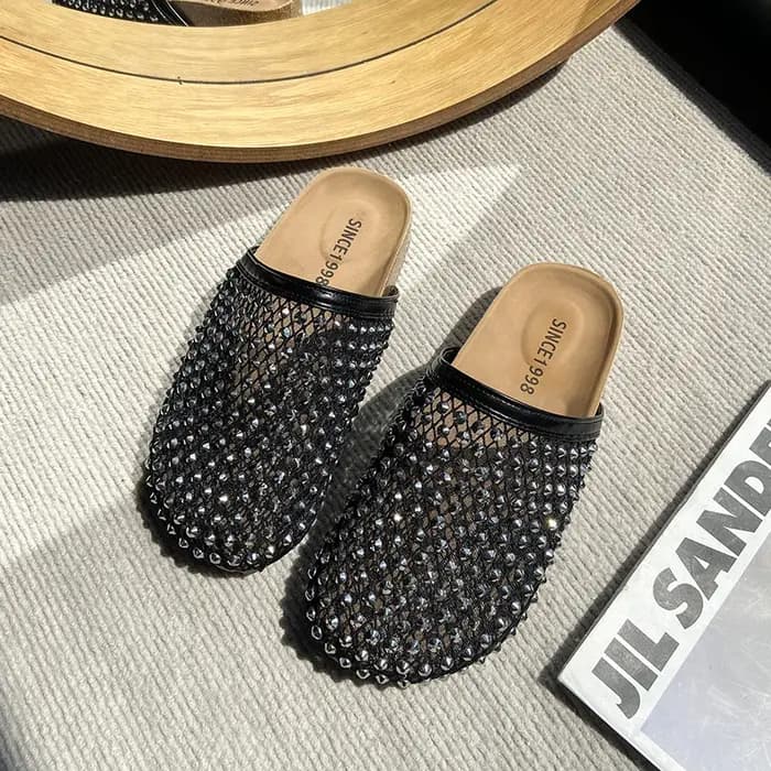 Femmes pantoufles été 2025 nouvelle marque de luxe