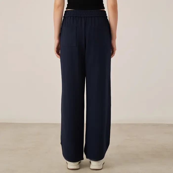 Pantalon de salon à jambes larges pour femme