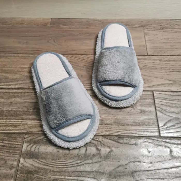Chaussons serpillères en microfibre détachables et lavables