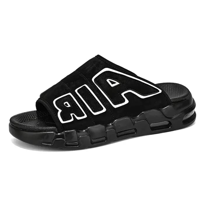 Chaussons pour hommes coussin d'air conception sandales été nouveau PVC doux antidérapant