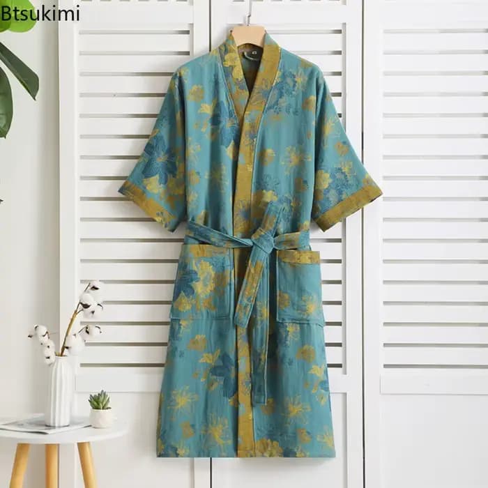 Robe de bain 100% coton pour femmes