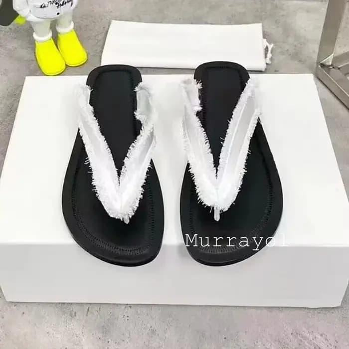Nouveau Satin tongs pantoufles femmes mode polyvalent talons plats sandales été en plein air vacances plage chaussures diapositives gladiateur