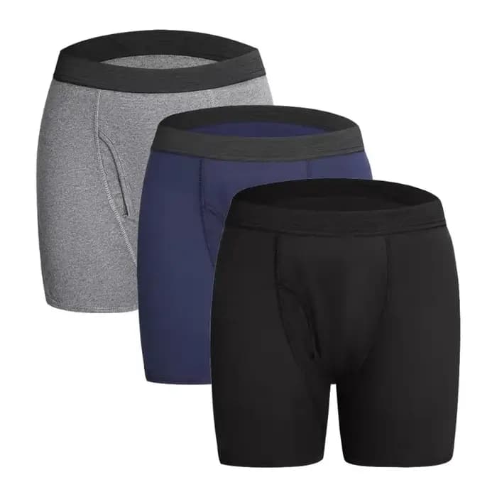 Boxers pour hommes, sous-vêtements à haute élasticité