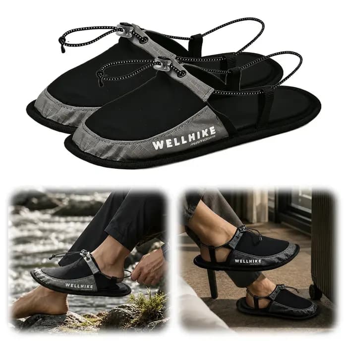 Chaussures de camping ultralégères pour hommes et femmes, pantoufles de camping à séchage rapide, pantoufles de plage pour le yoga, la randonnée en rivière, le lac et le kayak