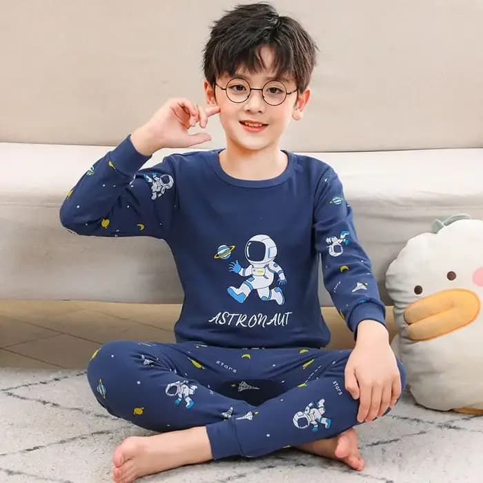Pyjamas pour enfants garçons Totoro coton vêtements pantalons ensemble