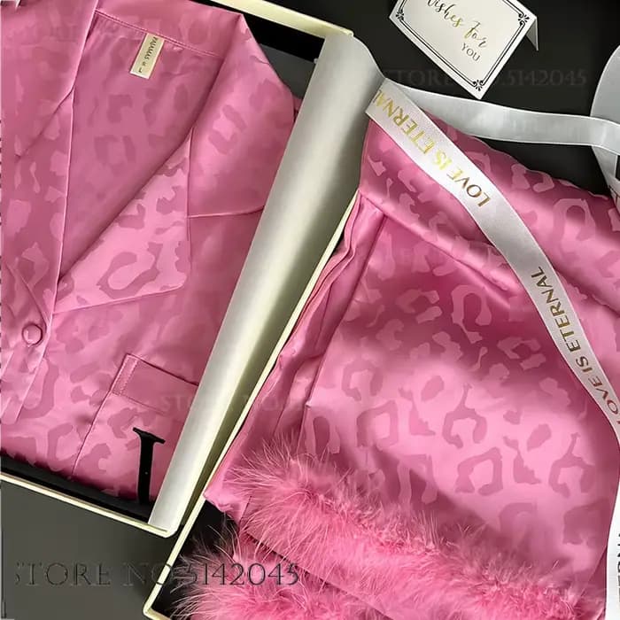 Ensemble de pyjamas à manches longues pour femmes
