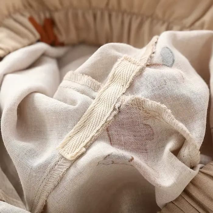 Nouvel ensemble de pyjama couple printemps-automne 2026 en gaze 100 % coton