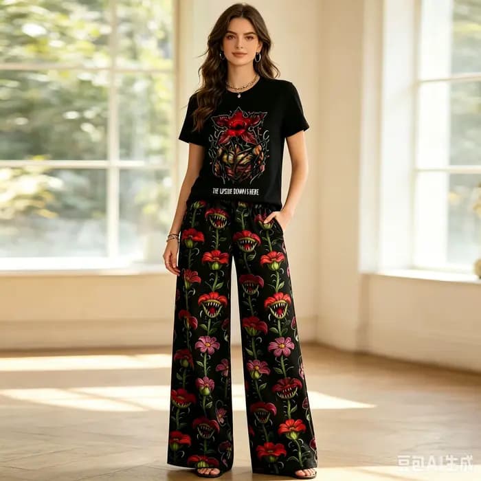 Meilleures ventes 2026 : Ensemble de pyjama pour femme, tendance, imprimés originaux pour l'été, doux et confortable, à prix abordable