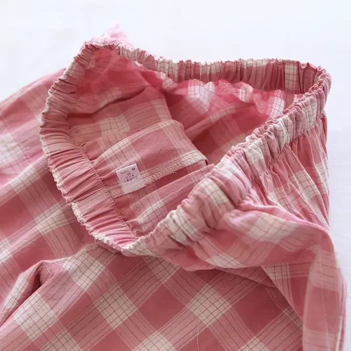 Pantalon de pyjama en gaze de coton pour femmes