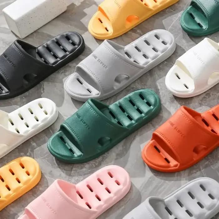 Chaussons de Douche Unisexe en EVA Antidérapants à Semelle Souple