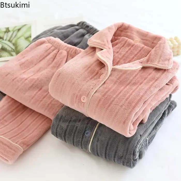 Nouveaux ensembles de pyjamas en flanelle 2026 pour femmes