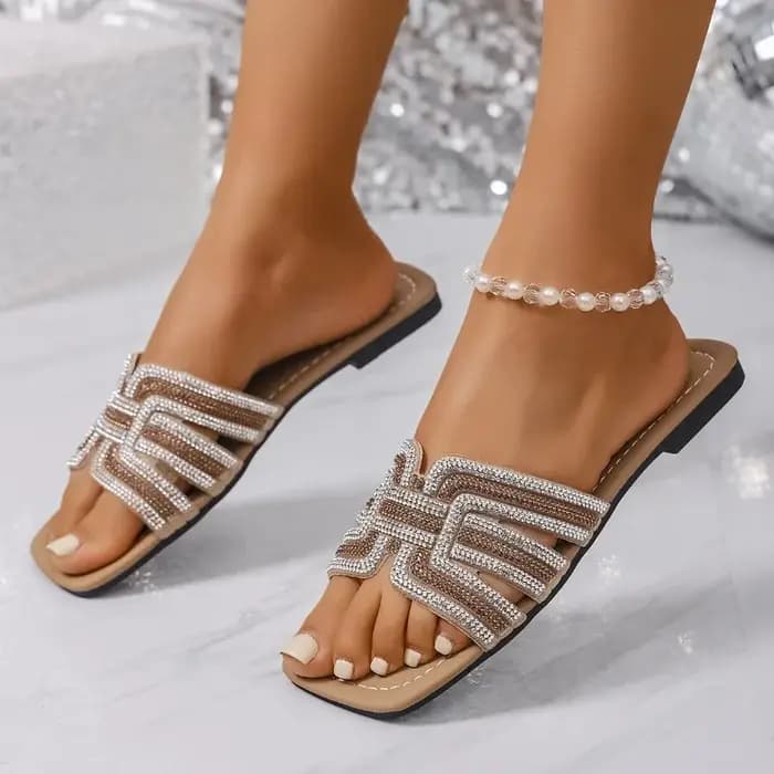 Chaussons plats pour femmes