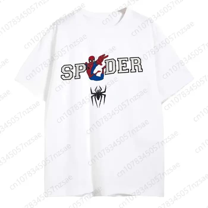 Nouvel ensemble pyjama assorti Spider & Gwen pour couples, collection été 2026 – T-shirt et short po