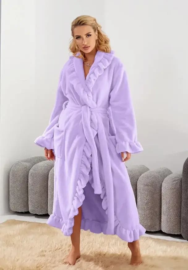 Peignoir Long et chaud pour femmes