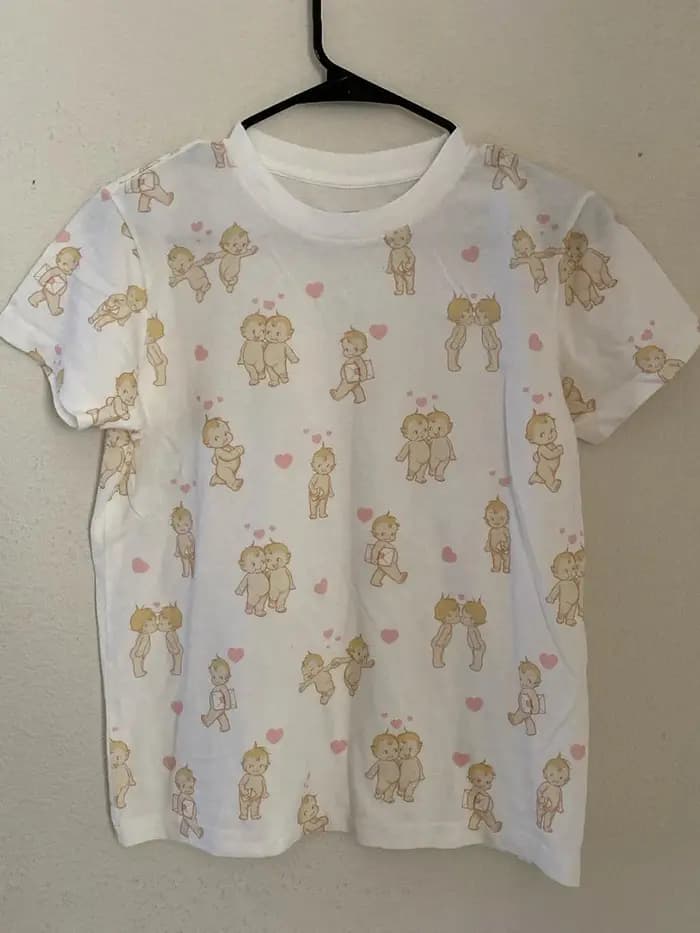 Ensemble pyjama femme imprimé ange