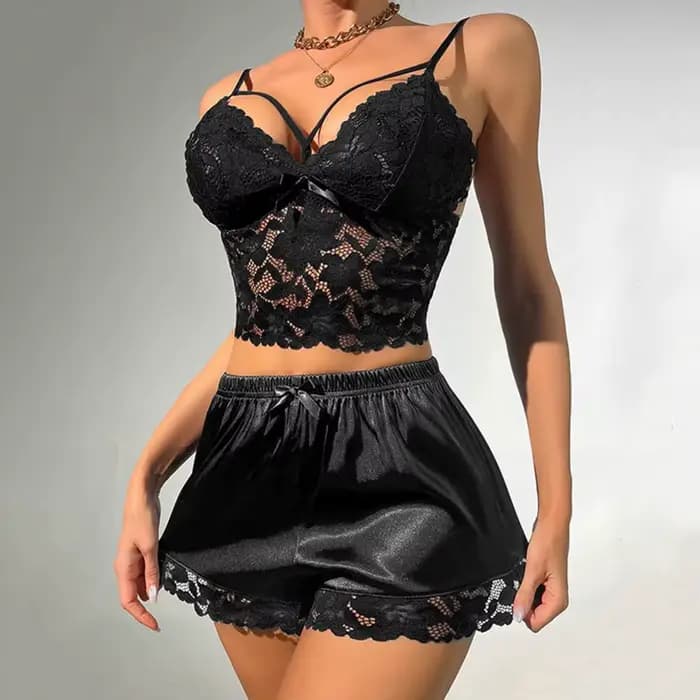 Ensemble pyjama femme 2 pièces/ensemble