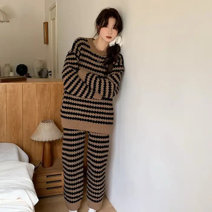Pyjama épais pour femme