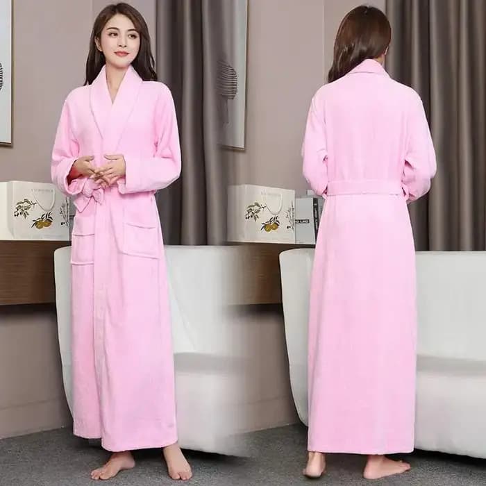 100% coton Robe éponge