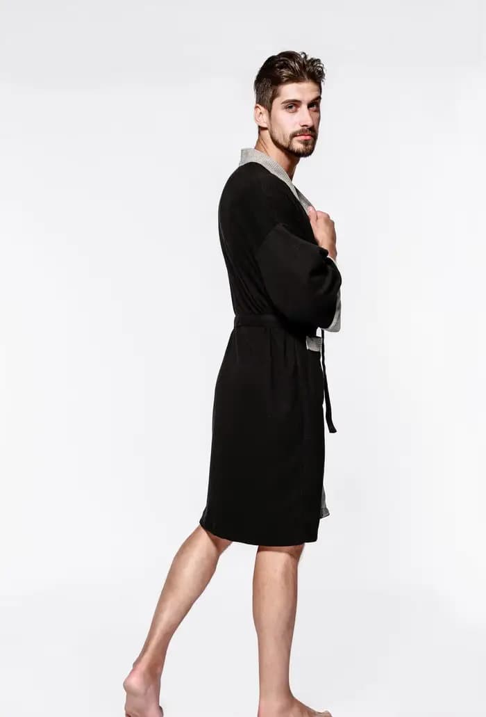 Peignoir grande taille pour hommes, vêtements de nuit, pyjama, 8XL, buste 140cm, 7XL, 6XL, printemps, été