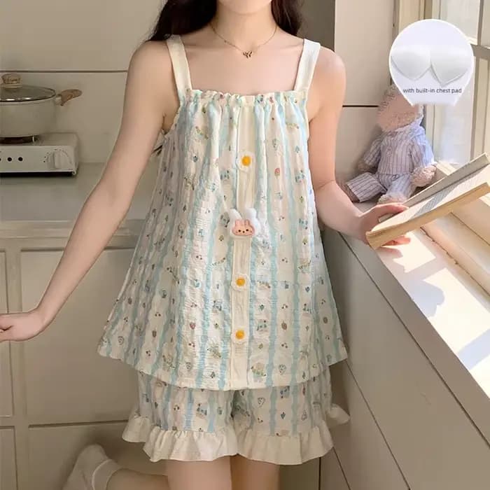Ensemble de pyjama pour femmes Kawaii