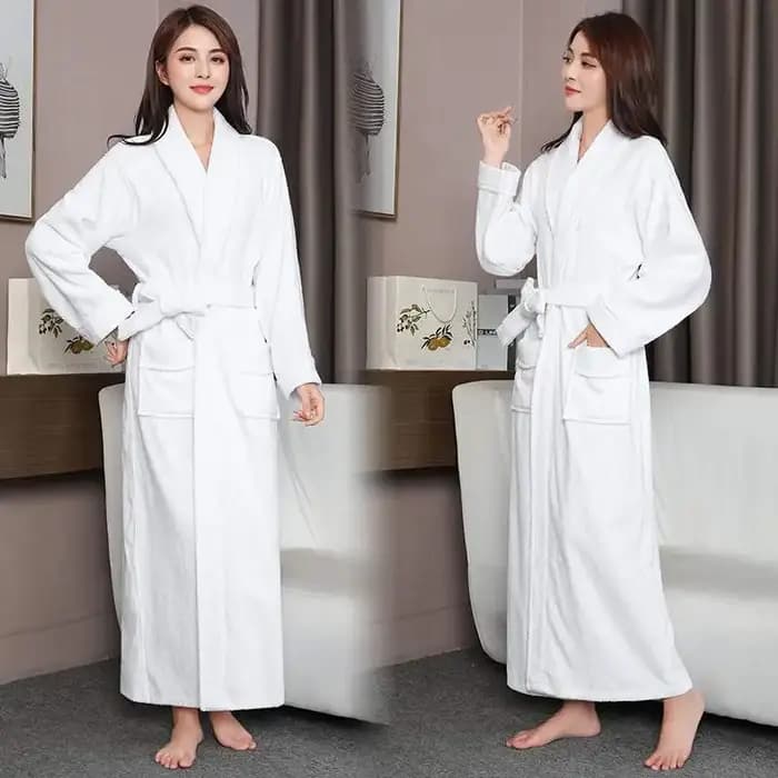 100% coton Robe éponge