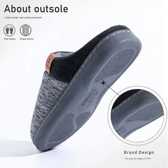 Chaussons d'hiver pour hommes