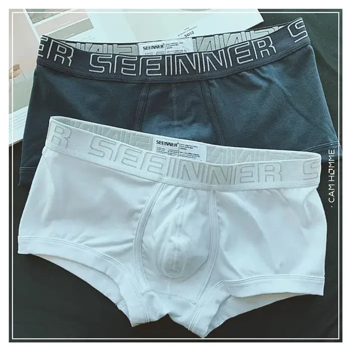 Boxer en pur coton pour homme