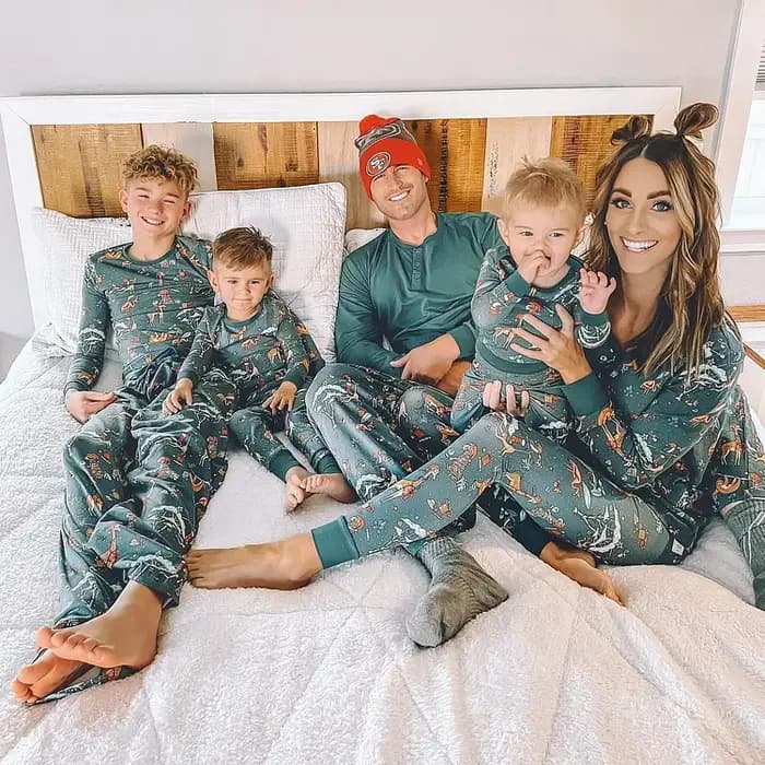 Ensemble pyjama de noël pour famille