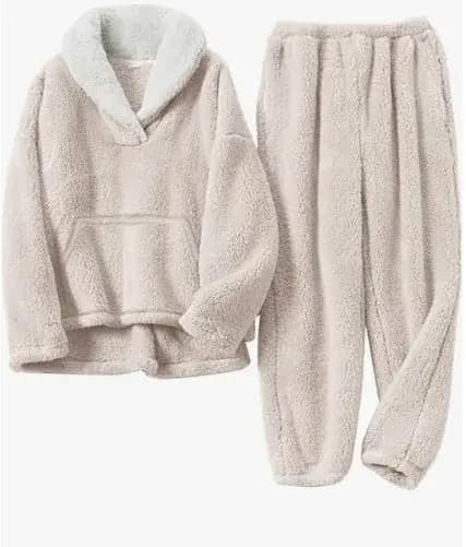 Ensemble pyjama moelleux pour femmes