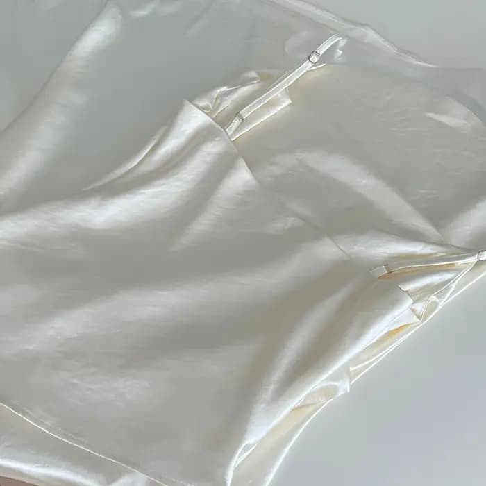 Robe d'été longue en Satin pour femmes