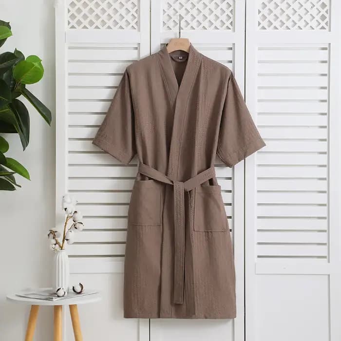 Robe de chambre 100% coton pour femme