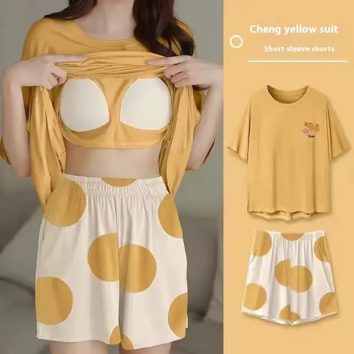 Ensemble de pyjamas à manches courtes pour femmes