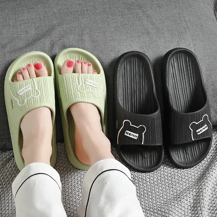 Grande taille 46 47 hommes pantoufles salle de bain diapositives antidérapantes femmes maison chaussures décontractées été plage sandales Couple en plein air tongs