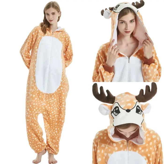 Kigurumi licorne une pièce pyjamas femmes hiver ensemble flanelle dessin animé Cosplay vêtements de nuit Costume combinaison animaux Onesies hommes