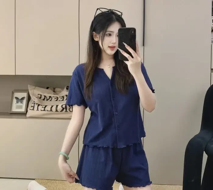 Pyjama de style japonais pour femmes