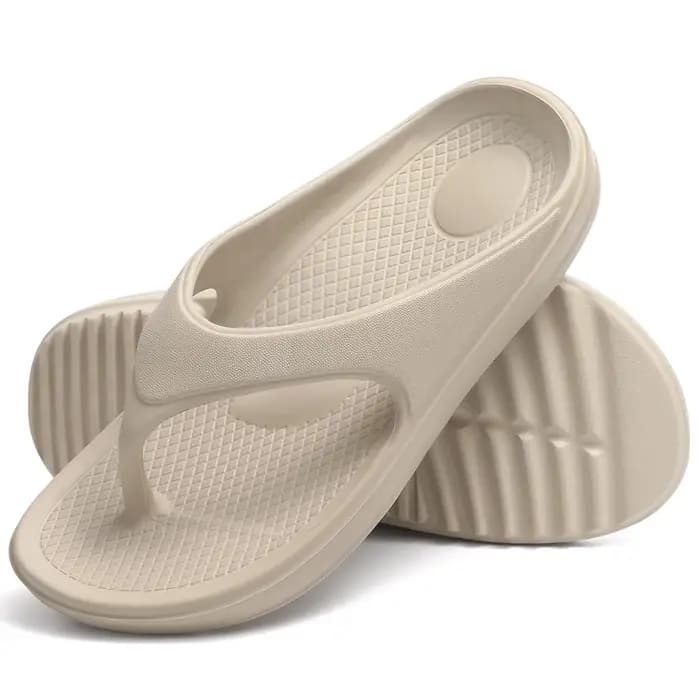 Evshine Pantoufles de soutien de la voûte plantaire pour femme