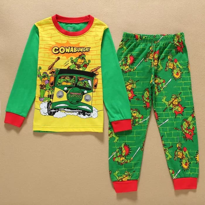 Pyjama Anime Teenage Mutant Ninja Turtles pour garçons