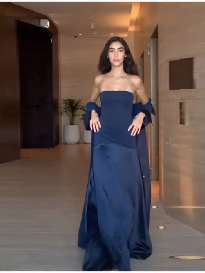 Robe de Soirée Chic et Élégante en Satin pour Femme